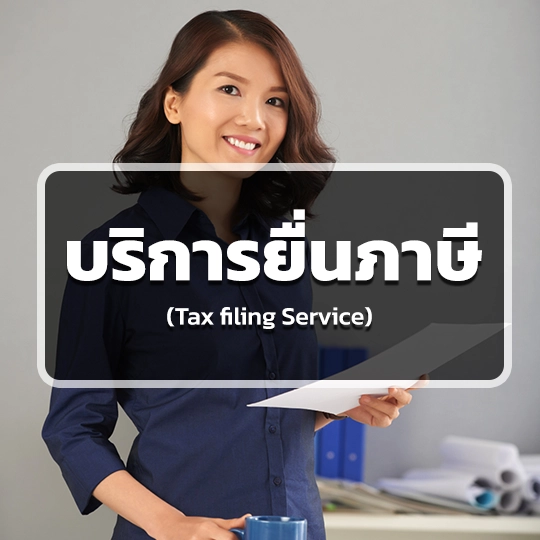 บริการยื่นภาษี